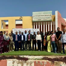 Group photo of bioinformatics workshop in Mauretania
